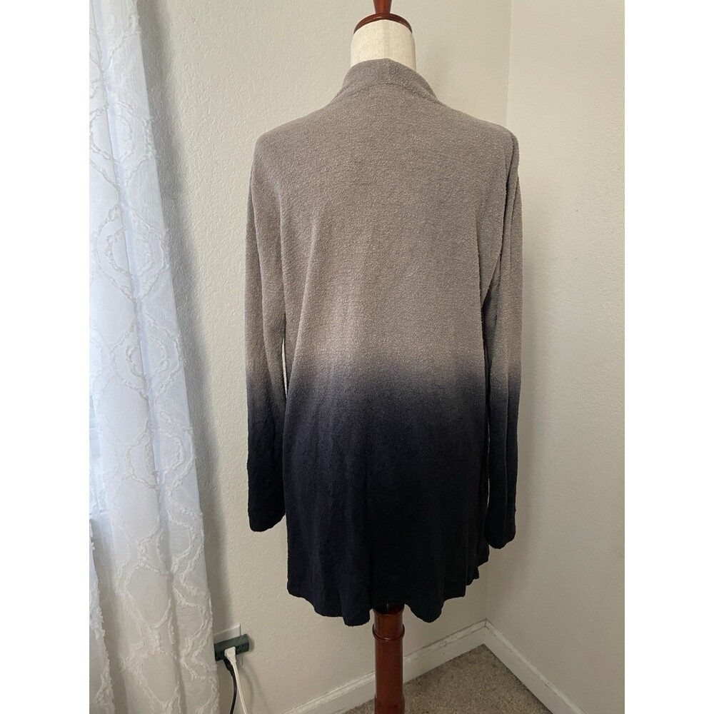 Barefoot Dreams Women’s L/XL Ombre Cardigan Beachy Boho Cascade Drape Soft Luxe - Picture 4 of 8